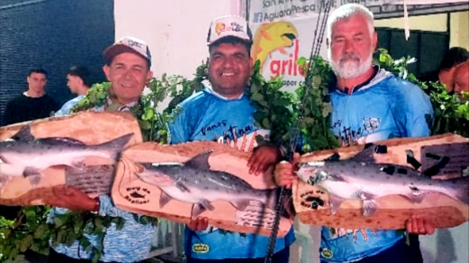 Un trío sampedrino ganó en la Fiesta del Pati Gualeyo
