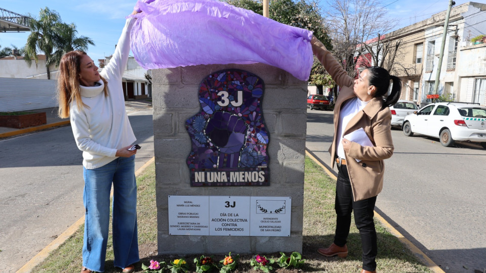 Inauguraron mural conmemorativo a 10 años del Ni Una Menos Inauguraron mural conmemorativo a 10 años del Ni Una Menos