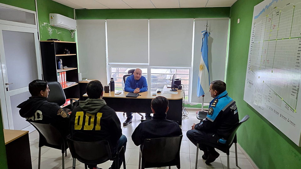 Reunión de trabajo en la Secretaría de Seguridad con fuerzas policiales Reunión de trabajo en la Secretaría de Seguridad con fuerzas policiales