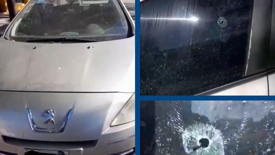 Atacaron a balazos el auto del concejal De Rosa Atacaron a balazos el auto del concejal De Rosa