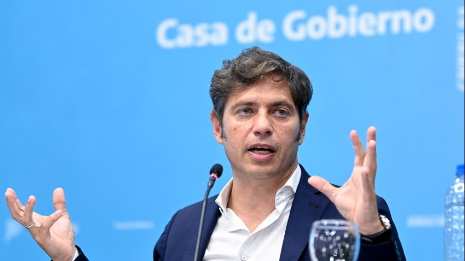 Kicillof propone "Sumar fuerzas para frenar a Milei” Kicillof propone "Sumar fuerzas para frenar a Milei”