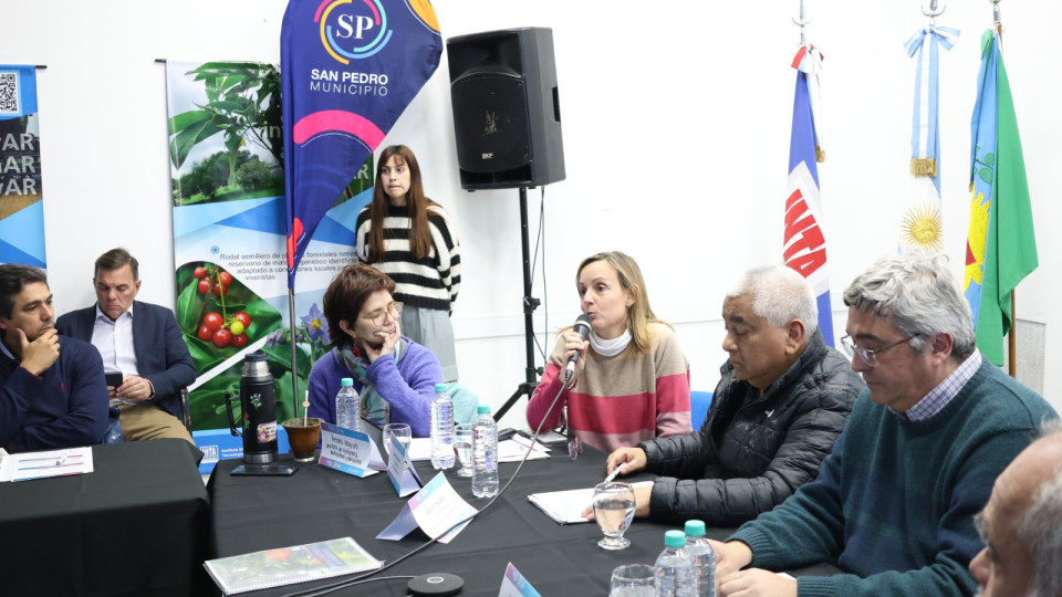 San Pedro fue sede de la Quinta Mesa Frutícola Provincial San Pedro fue sede de la Quinta Mesa Frutícola Provincial