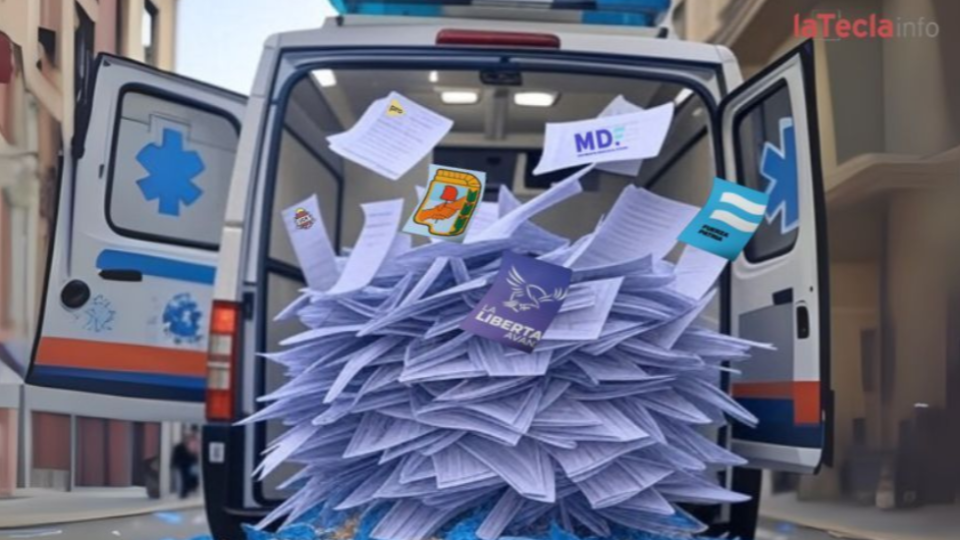 Heridos antes del cierre de listas: tres espacios se disputan el control de la ambulancia Heridos antes del cierre de listas: tres espacios se disputan el control de la ambulancia
