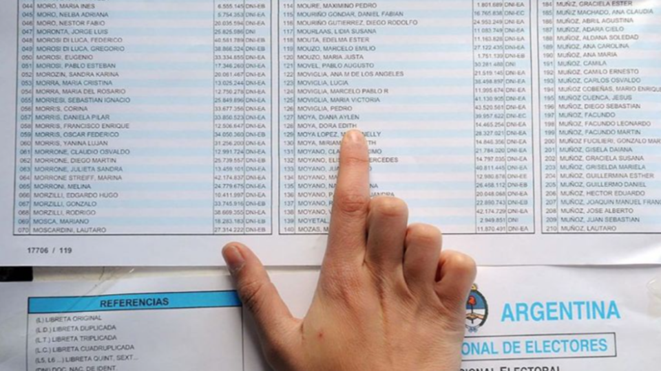 Más de 14 millones de bonaerenses podrán votar en septiembre Más de 14 millones de bonaerenses podrán votar en septiembre