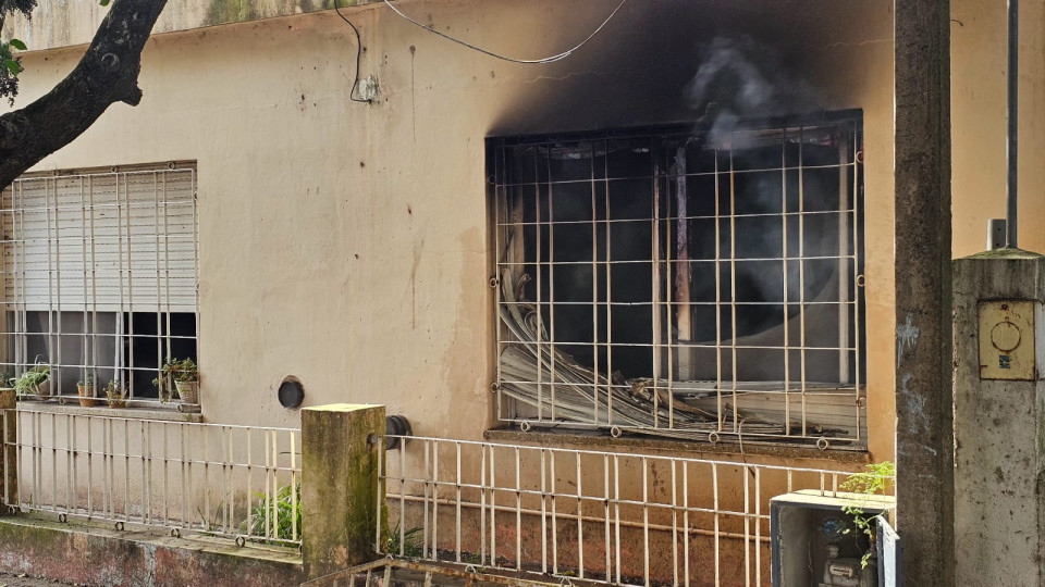 Incendio afectó una vivienda perteneciente a Silvio Velo