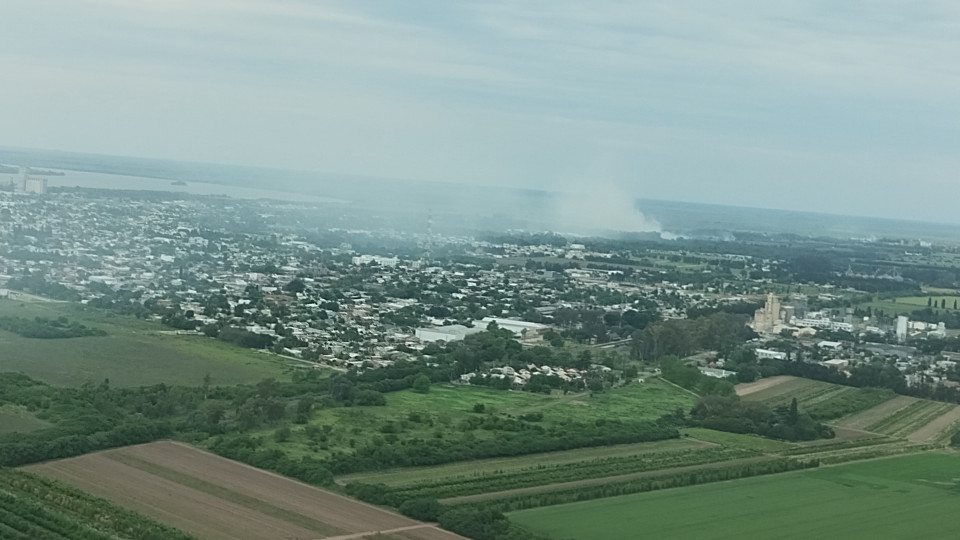 Preocupación por los incendios y el humo en el basural 