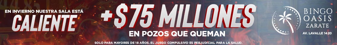 Bingo Zarate Julio 2025